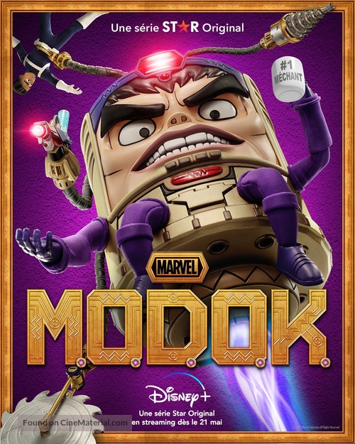 &quot;M.O.D.O.K.&quot; - French Movie Poster