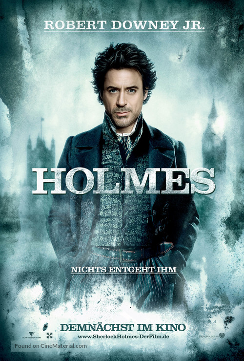 Sherlock Holmes - German Movie Poster