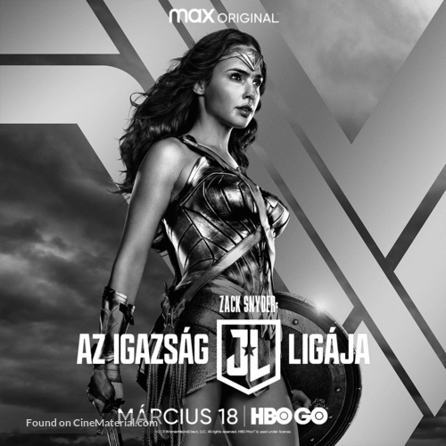 Zack Snyder&#039;s Justice League - Hungarian Movie Poster