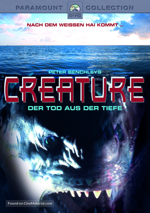 Creature - German DVD movie cover