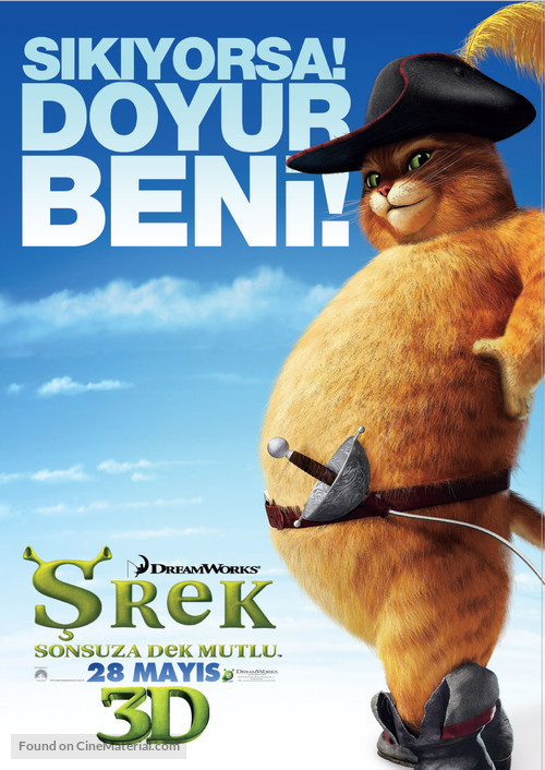 Shrek Forever After - Turkish Movie Poster