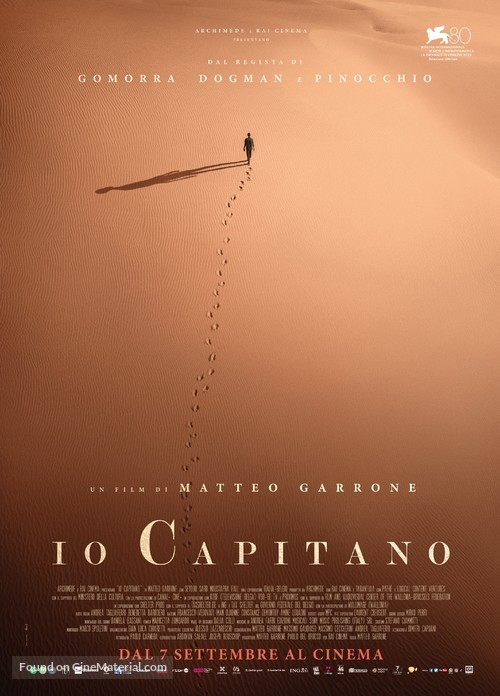 Io capitano - Italian Movie Poster