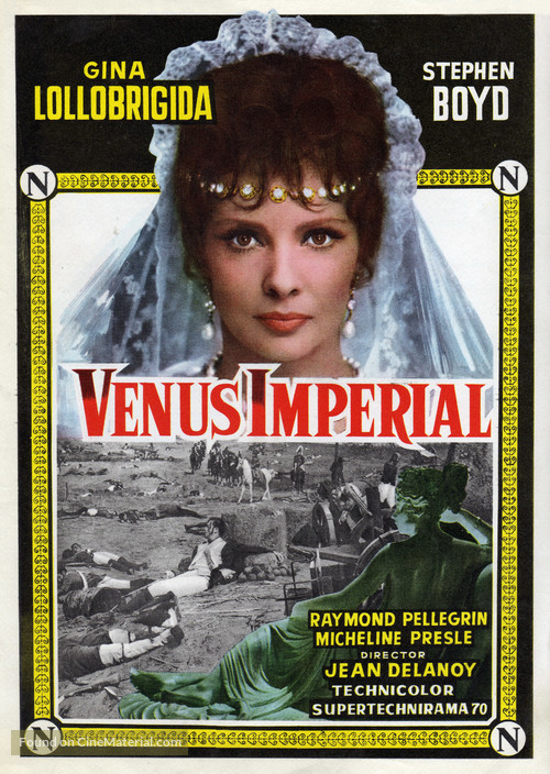 Venere imperiale - Spanish Movie Poster