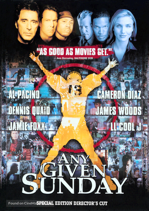 Any Given Sunday - DVD movie cover