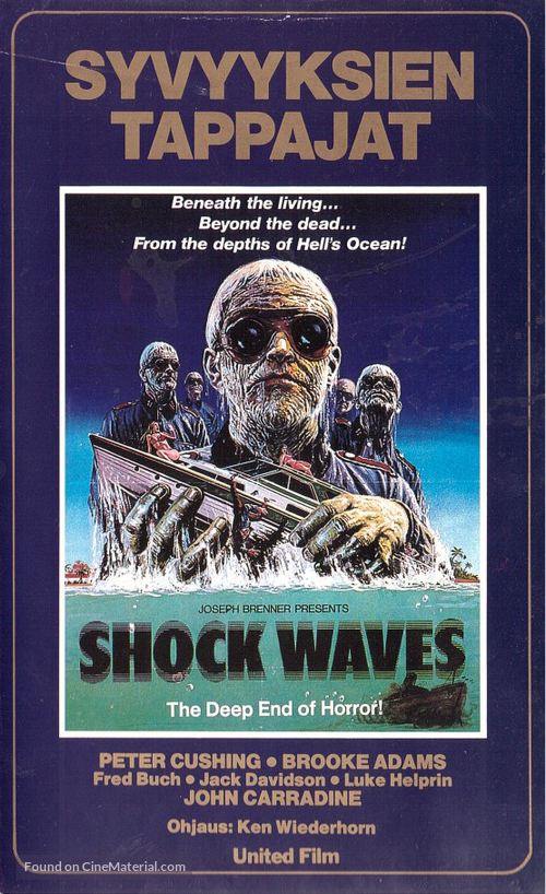 Shock Waves - Finnish Movie Cover