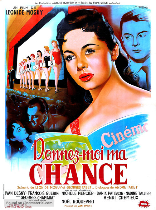 Donnez-moi ma chance - French Movie Poster
