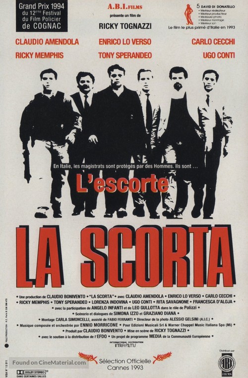 La scorta - French Movie Poster