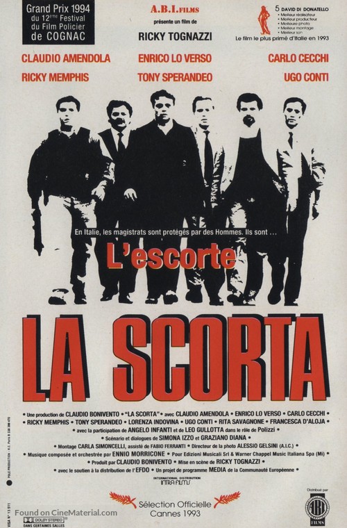 La scorta - French Movie Poster