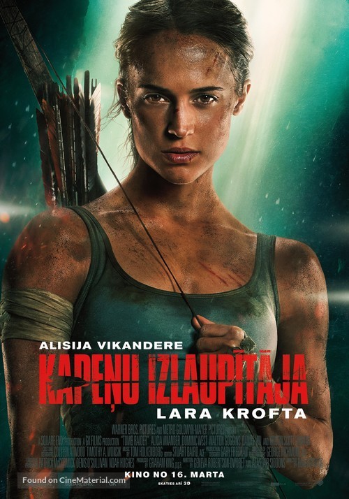 Tomb Raider - Latvian Movie Poster