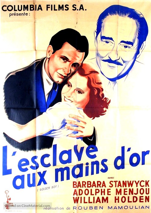 Golden Boy - French Movie Poster
