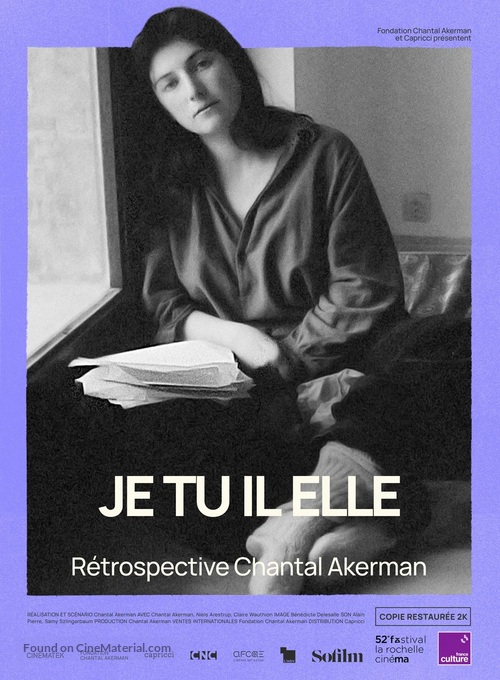 Je, tu, il, elle - French Re-release movie poster