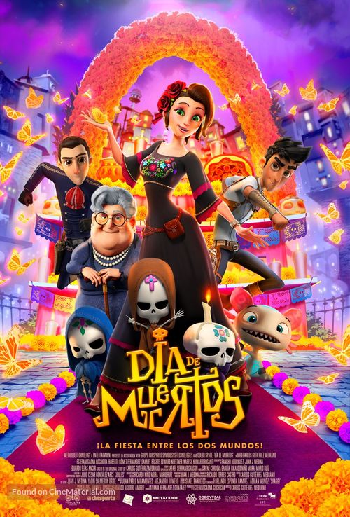 Dia de Muertos - Mexican Movie Poster