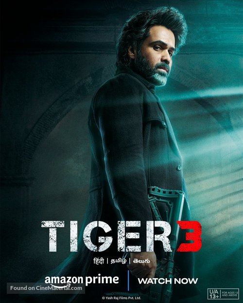 Tiger 3 - Indian Movie Poster