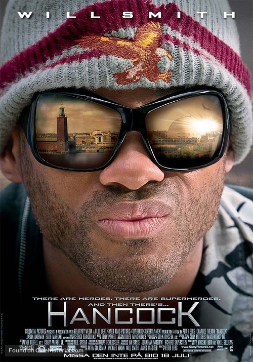 Hancock - Swedish Movie Poster