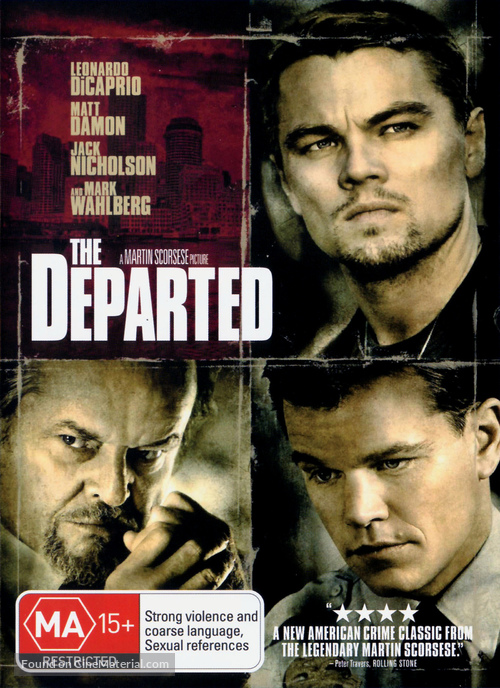 The Departed - Australian Movie Cover
