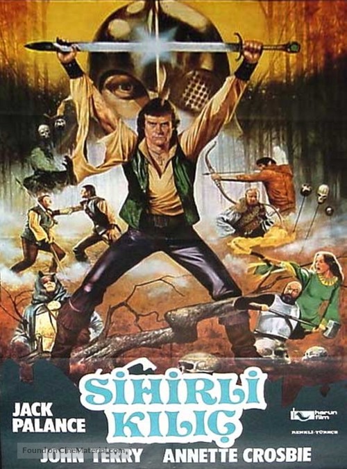 Hawk the Slayer - Turkish Movie Poster