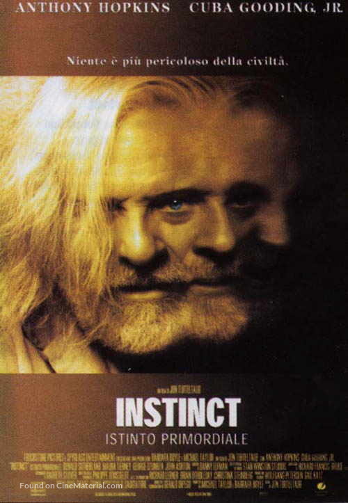 Instinct - Italian Movie Poster