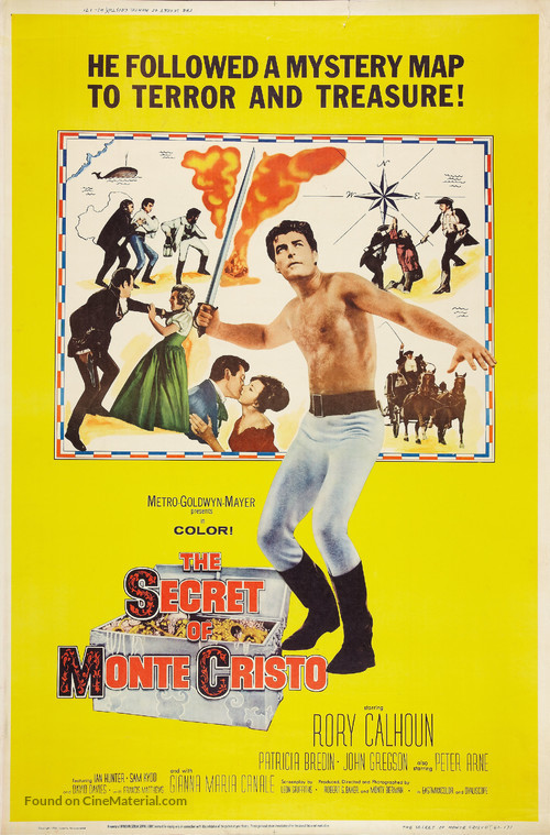 The Treasure of Monte Cristo - Movie Poster