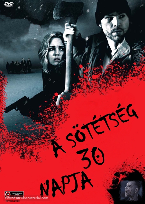 30 Days of Night - Hungarian DVD movie cover