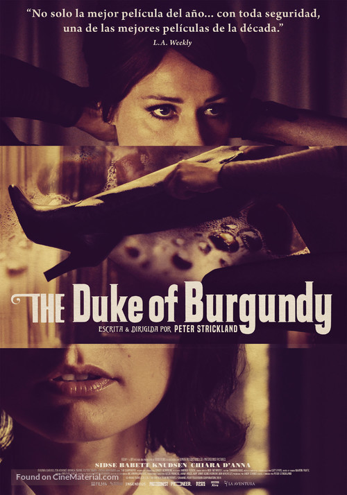 The Duke of Burgundy - Spanish Movie Poster