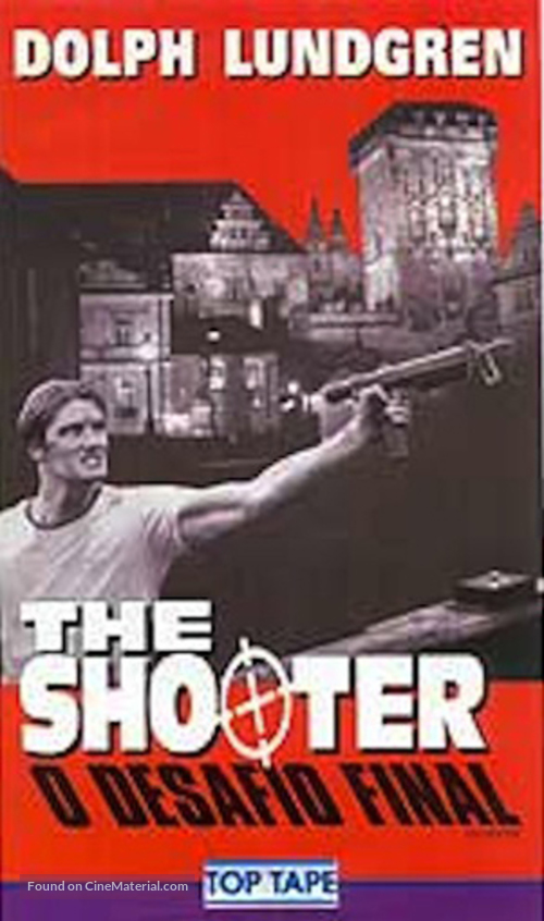 The Shooter - Brazilian VHS movie cover