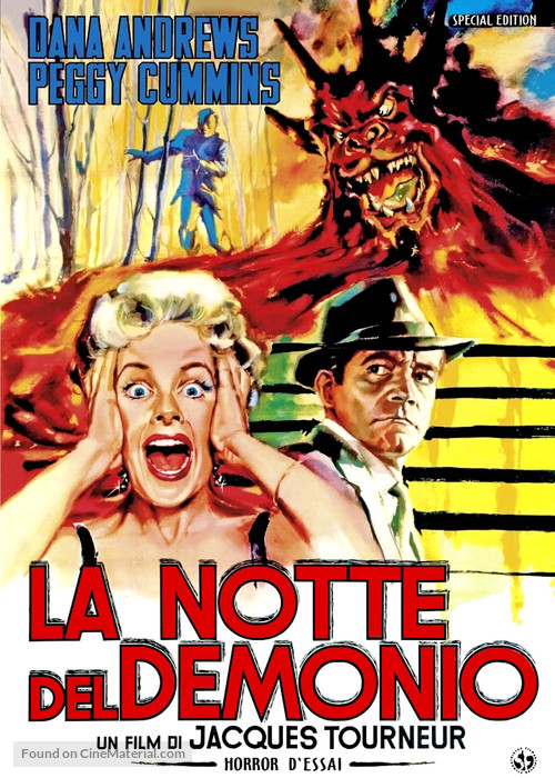 Night of the Demon - Italian Movie Cover
