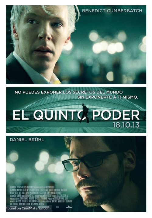 The Fifth Estate - Spanish Movie Poster