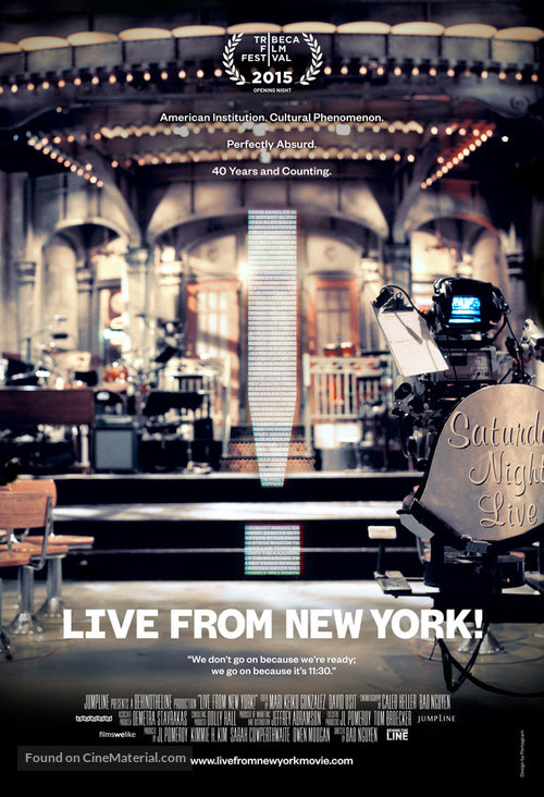 Live from New York! - Movie Poster