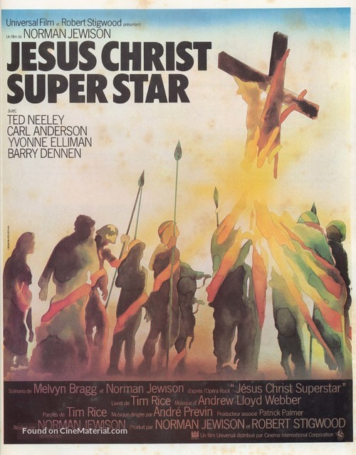 Jesus Christ Superstar - French Movie Poster