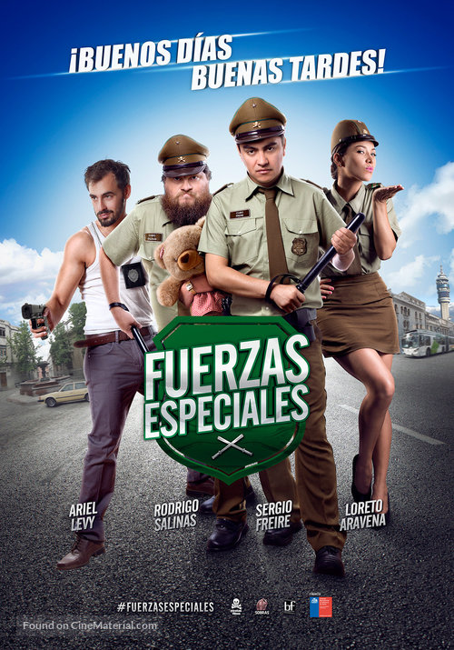 Fuerzas Especiales - Chilean Movie Poster
