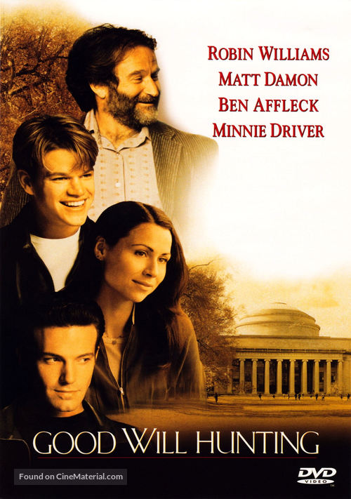 Good Will Hunting - Canadian DVD movie cover