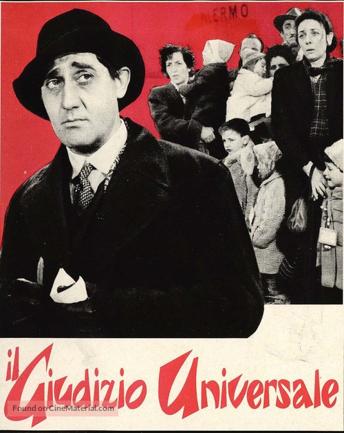 Il Giudizio universale - Italian Movie Poster