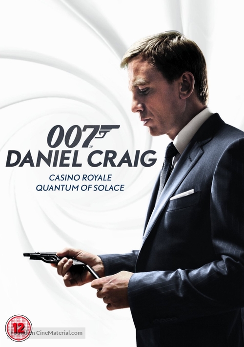 Quantum of Solace - British DVD movie cover