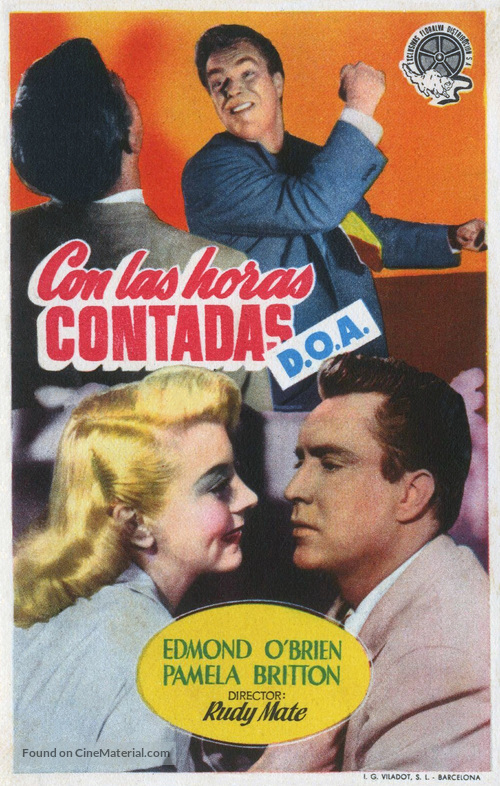 D.O.A. - Spanish Movie Poster