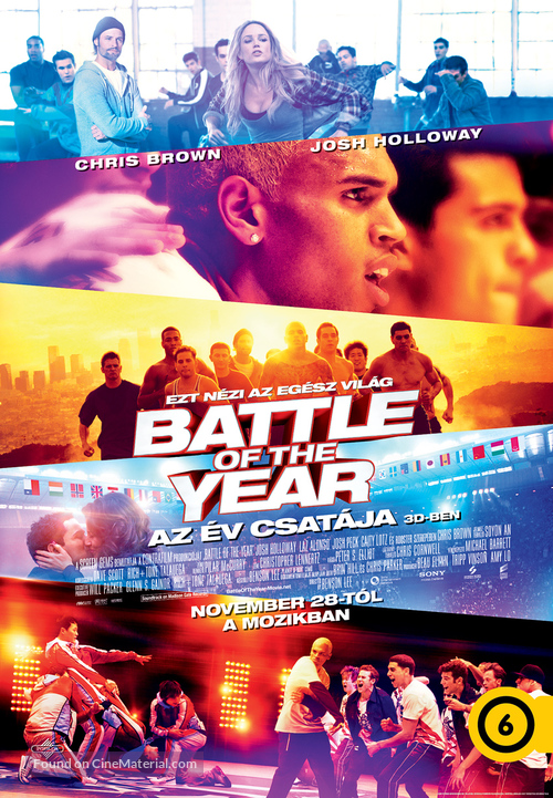 Battle of the Year: The Dream Team - Hungarian Movie Poster