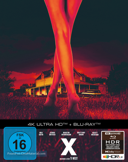 X - German Movie Cover