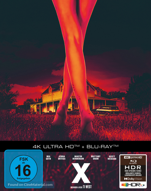 X - German Movie Cover