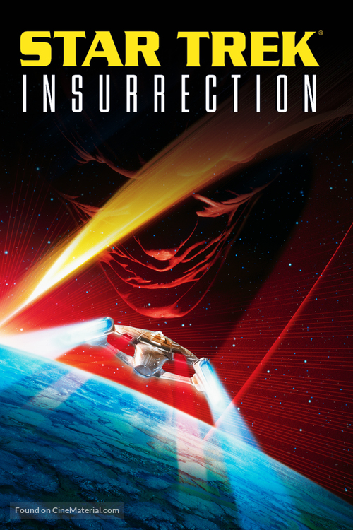 Star Trek: Insurrection - DVD movie cover