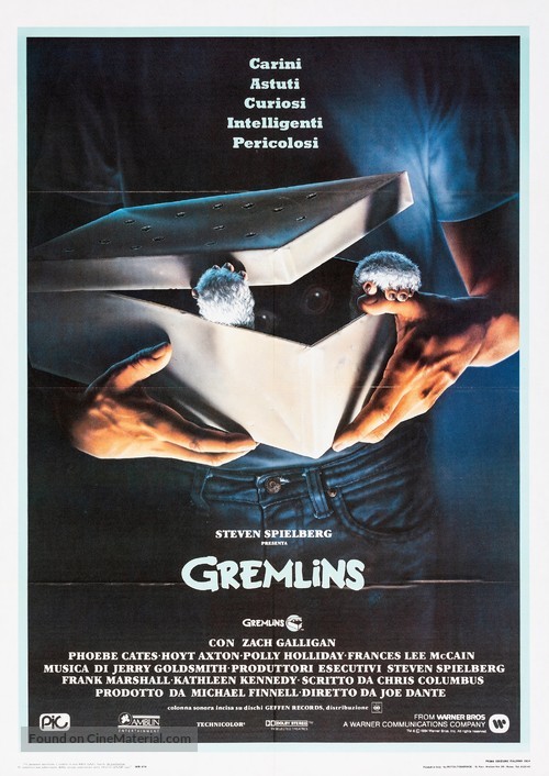 Gremlins - Italian Movie Poster