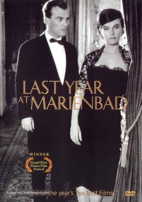L&#039;ann&eacute;e derni&egrave;re &agrave; Marienbad - DVD movie cover