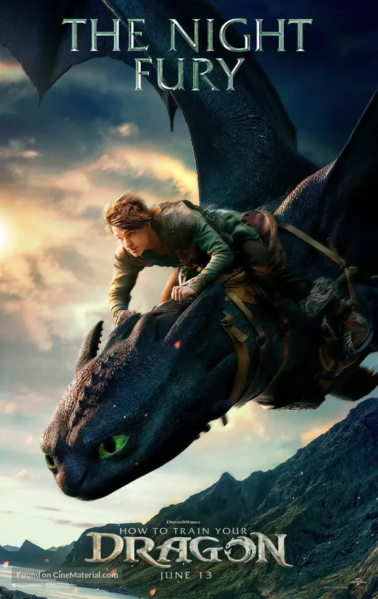 How to Train Your Dragon - Movie Poster