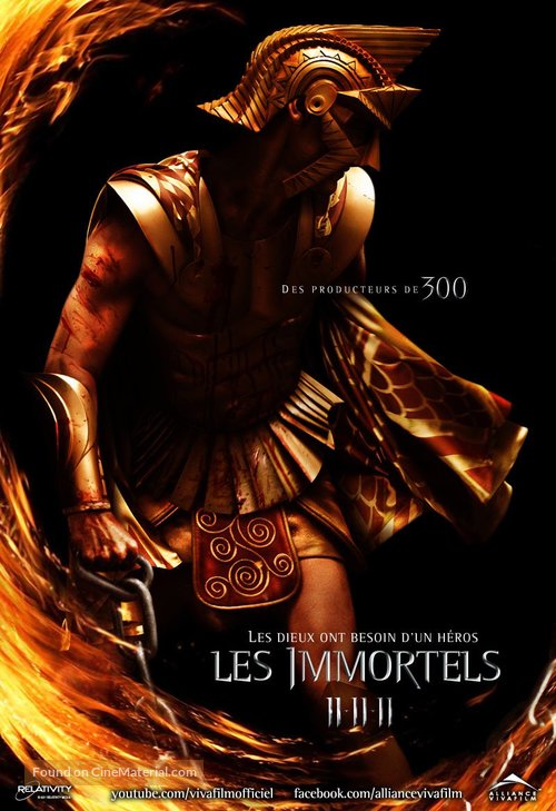 Immortals - Canadian Movie Poster