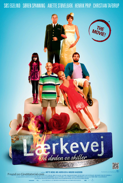 L&aelig;rkevej - til d&oslash;den os skiller - Danish Movie Poster