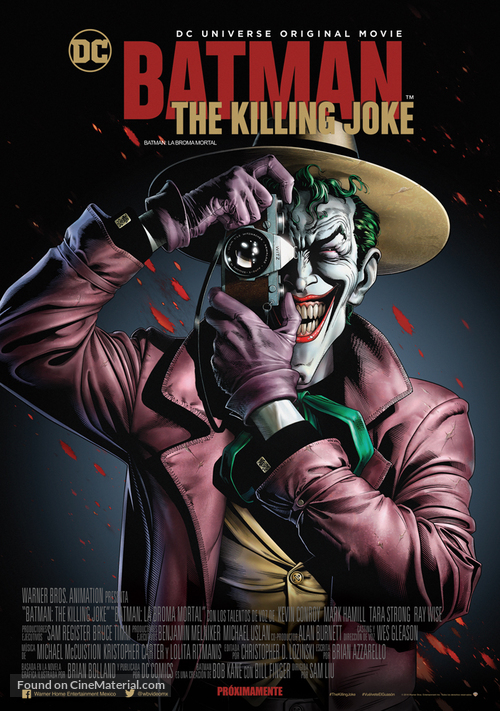 Batman: The Killing Joke - Argentinian Movie Poster