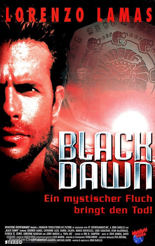 Black Dawn - German VHS movie cover