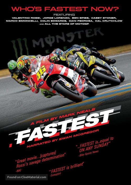 Fastest - DVD movie cover