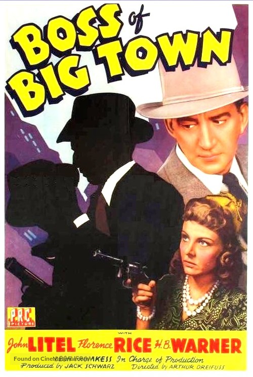 The Boss of Big Town - Movie Poster