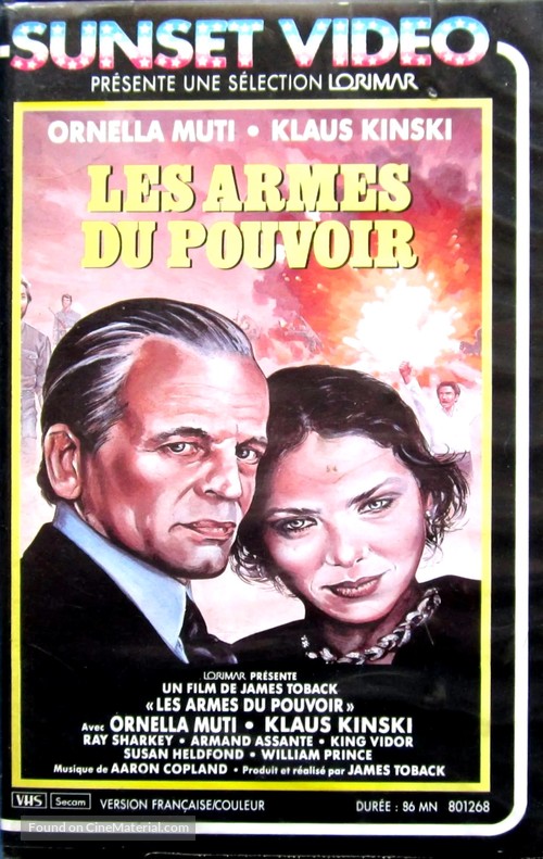 Love and Money - French VHS movie cover