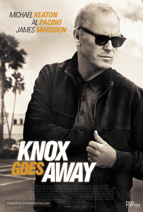 Knox Goes Away - Danish Movie Poster