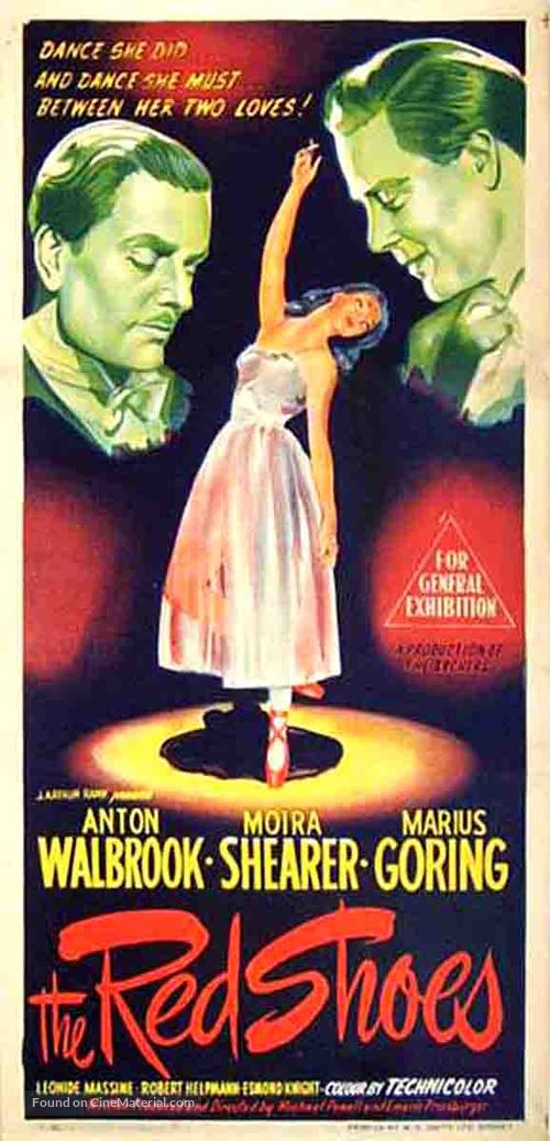 The Red Shoes - Australian Movie Poster